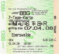 7-Tage-Karte VBB-Umweltkarte variabel