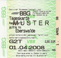 Tageskarte Regeltarif