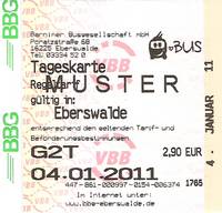 Daily ticket