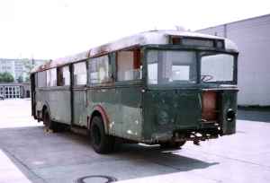 Obus vom deutschen Typ KEO II (Kriegseinheitsobus Normgröße II)