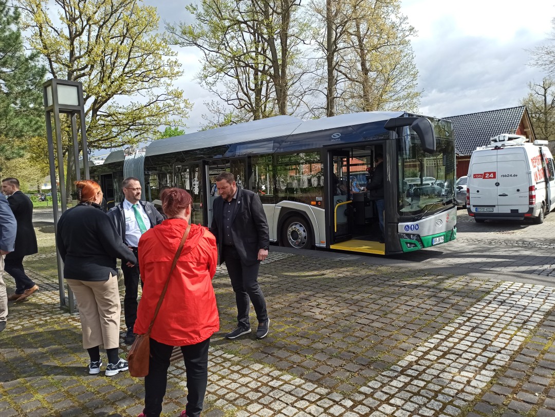 Беседа с бургомистром Эберсвальде