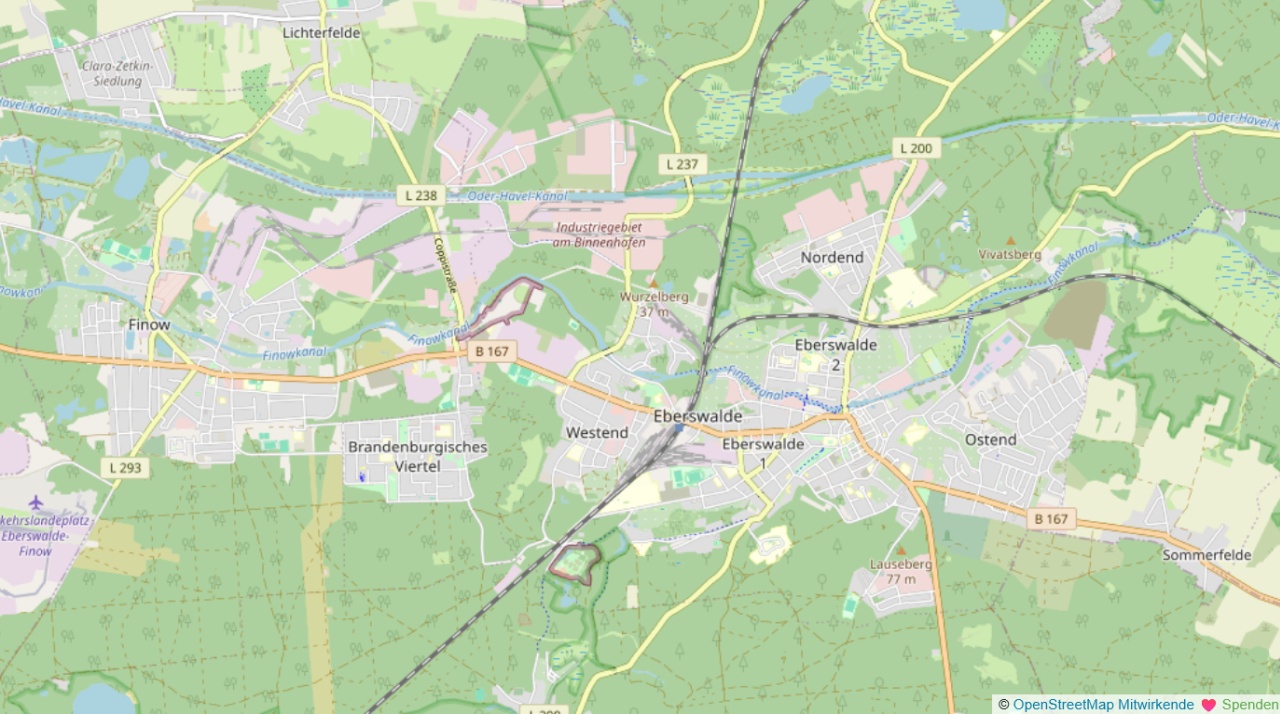 Kreisstadt Eberswalde