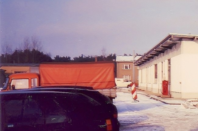 Wartungsfahrzeug für Haltestellen vom DDR-Typ Barkas B 1000 HP