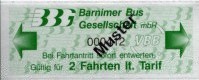 Diese alten Einzelfahrausweise Regeltarif werden ab 01. August 2004 ungültig.