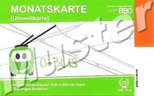 Monatskarte VBB-Umweltkarte im Vorverkauf