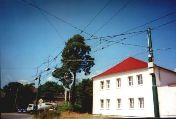 Weiche in Nordend, Neue Straße