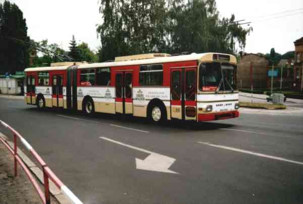 Gelenkobus Nr. 016 vom österreichischen Typ ÖAF Gräf & Stift GE 110 M16 (außer Dienst und abgegeben)