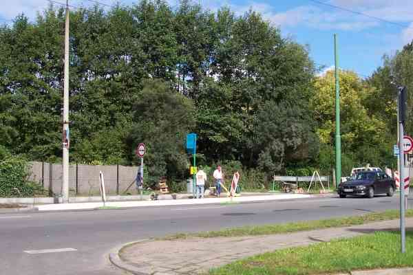 Haltestelle Ackerstraße wird erneuert