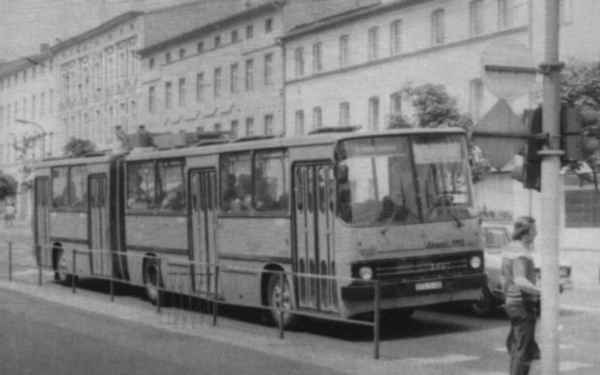 Gelenkobus Nr. 04(V) vom ungarischen Typ Ikarus 280.93 (verschrottet)