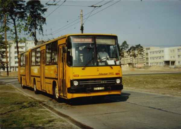 Gelenkobus Nr. 010 vom ungarischen Typ Ikarus 280.93 (verschrottet)