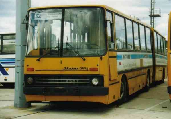 Gelenkobus Nr. 11(III) vom ungarischen Typ Ikarus 280.93 (verschrottet)
