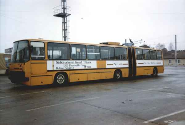 Gelenkobus Nr. 19(III) vom ungarischem Typ Ikarus 280.93 (verschrottet)