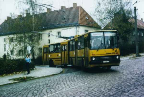 Gelenkobus Nr. 20(II) vom ungarischem Typ Ikarus 280.93 (außer Dienst und abgegeben)