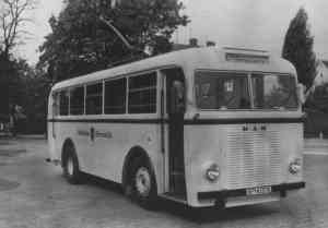 Trolleybus of the German type MPE I