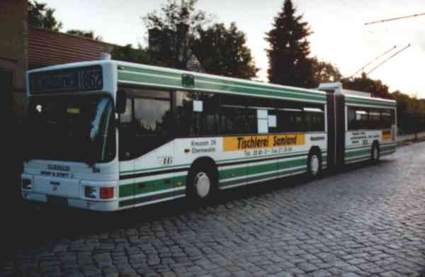 Gelenkobus vom österreichischen Typ ÖAF Gräf & Stift NGE 152 M17