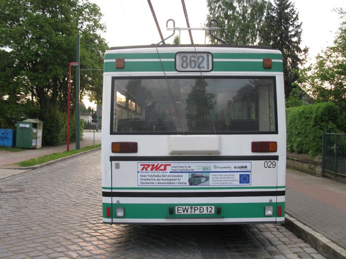 Gelenkobus Nr.029 vom österreichischen Typ ÖAF Gräf & Stift NGE 152 M17