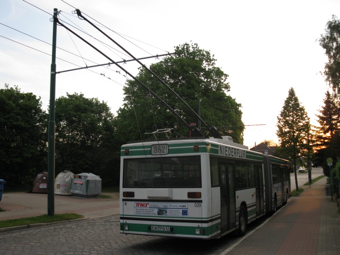 Gelenkobus Nr.029 vom österreichischen Typ ÖAF Gräf & Stift NGE 152 M17