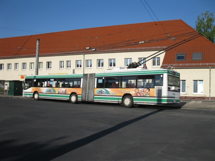 Gelenkobus Nr. 030 vom österreichischen Typ ÖAF Gräf & Stift NGE 152 M17
