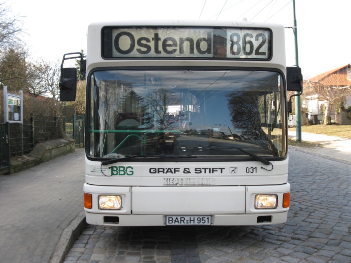 Gelenkobus Nr.031 vom österreichischen Typ ÖAF Gräf & Stift NGE 152 M17