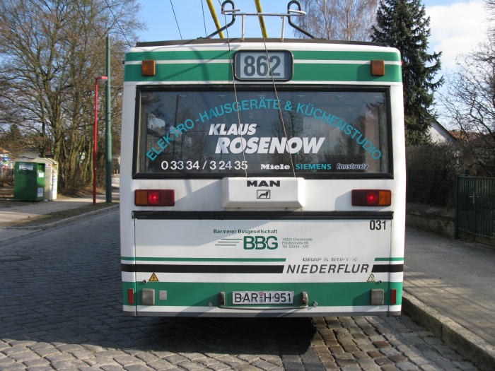 Gelenkobus Nr.031 vom österreichischen Typ ÖAF Gräf & Stift NGE 152 M17