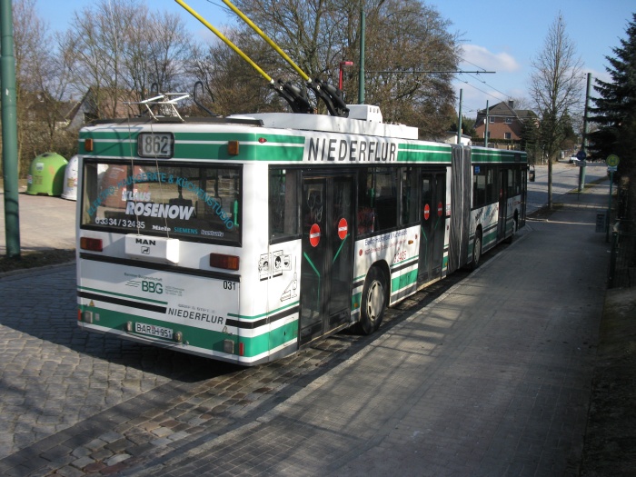 Gelenkobus Nr.031 vom österreichischen Typ ÖAF Gräf & Stift NGE 152 M17