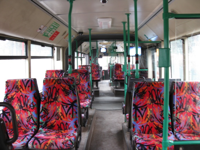 Gelenkobus Nr. 032 vom österreichischen Typ ÖAF Gräf & Stift NGE 152 M17
