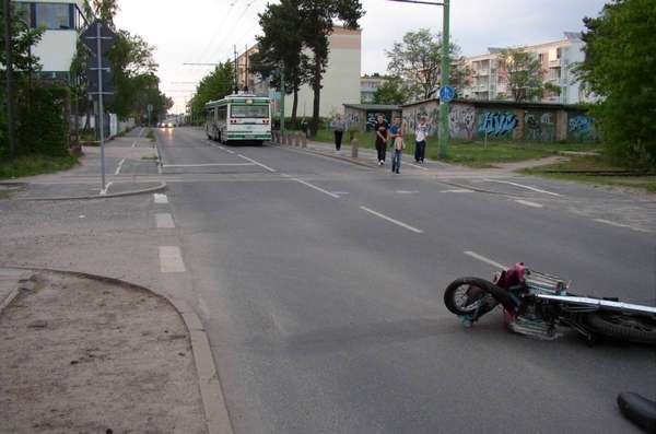 Verkehrsunfall mit Beteiligung des Gelenkobusses 033 am 19.05.2007