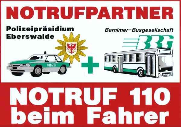 Aufkleber für Busse