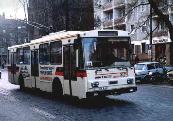 Ehemaliger Eberswalder Obus Nr. 2(IV) vom tschechischen Typ ŠKODA 14 Tr03