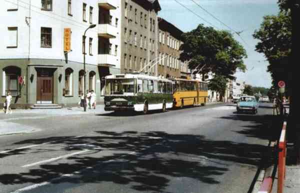 Obus Nr. 03(IV) vom tschechischem Typ ŠKODA 14 Tr03 (außer Dienst)