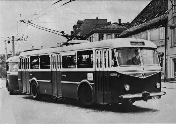 Obus vom tschechischen Typ SKODA 8 Tr