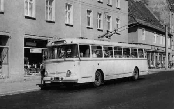 Obus Nr. 29(I) vom tschechischem Typ  ŠKODA 9 Tr5
(verschrottet)