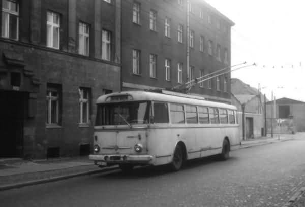 Obus Nr. 18/I umbenannt in 30/II vom tschechischem Typ ŠKODA 9 Tr14 (verschrottet)