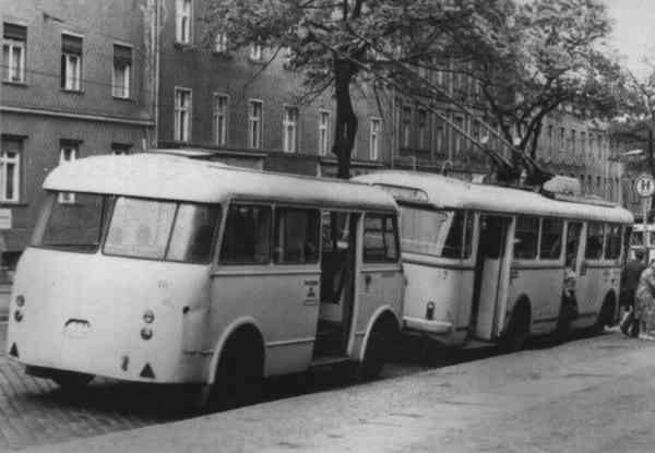 Obus Nr. 18/I vom tschechischem Typ ŠKODA 9 Tr14 (verschrottet)
