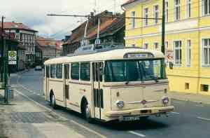 Obus vom tschechischen
Typ ŠKODA 9 Tr