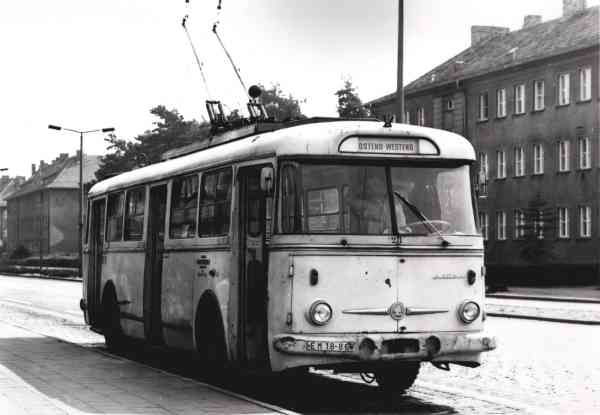 Obus Nr. 23(I) vom tschechischen Typ ŠKODA 9 Tr15 (verschrottet)