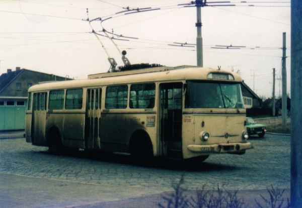Obus Nr. 26(I) vom tschechischem Typ ŠKODA 9 Tr15 (verschrottet)