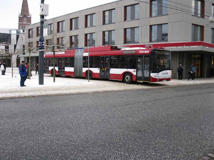 Rückfahrt zum Betriebshof Nordend